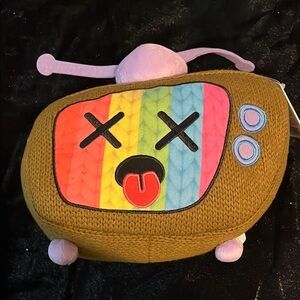 🆕 AmiAmis Colorful Telly Emoji Plush Pillow